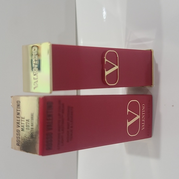 SALE - BNIB❤️NEW VALENTINO #107A ODE TO NATURAL Rosso Refillable Lipstick ✨NIB - Picture 11 of 15
